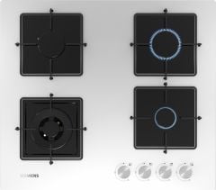 iQ100, Gazlı Ocak, 60 cm, Sert cam, Beyaz