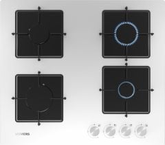 iQ100, Gazlı Ocak, 60 cm, Sert cam, Beyaz