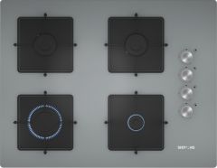 iQ100, Gazlı Ocak, 67 cm, Titanium gri